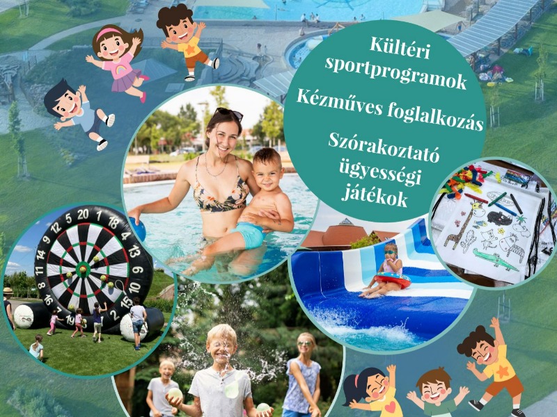 Gyermeknap a Gabriella Gyógy- és Strandfürdőben
