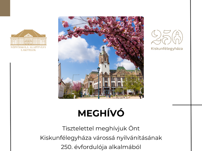 Görög Anita fotográfus - A szép Félegyháza című - kiállításának megnyitója