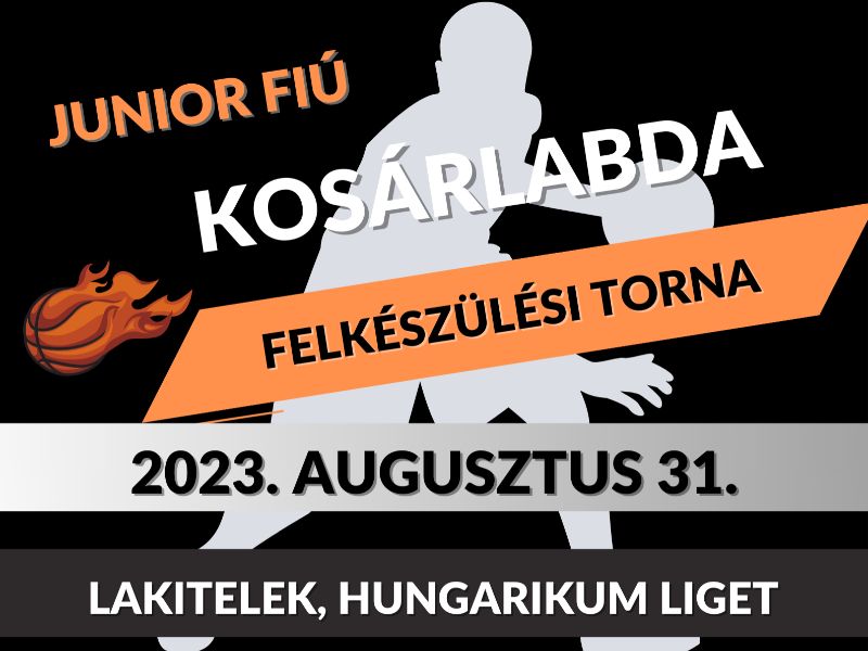 Kosárlabda felkészülési torna a Kárpátia Rendezvényban