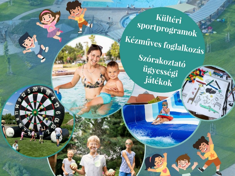 Gyermeknap a Gabriella Gyógy- és Strandfürdőben