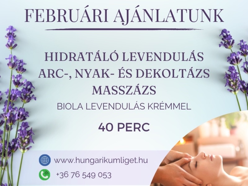 Ligetszépe - Februári ajánlat