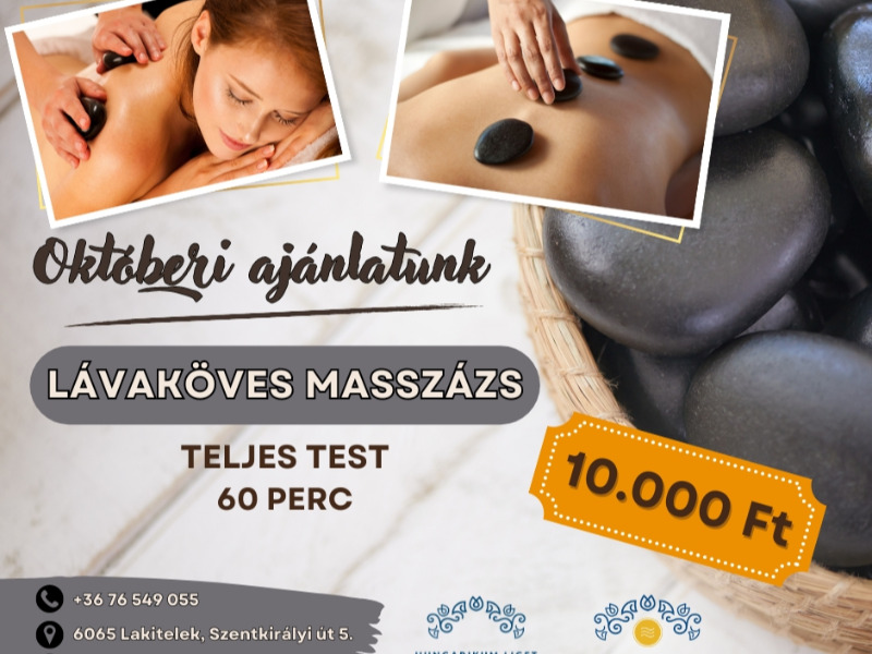 Ligetszépe Gyógyászat - Októberi ajánlat