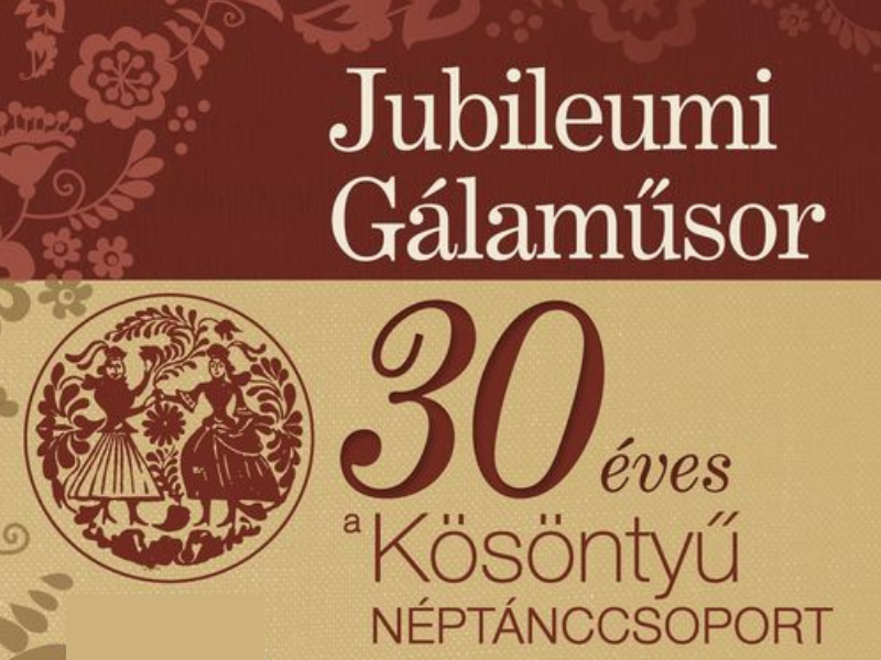 Kösöntyű néptánccsoport gálaműsora