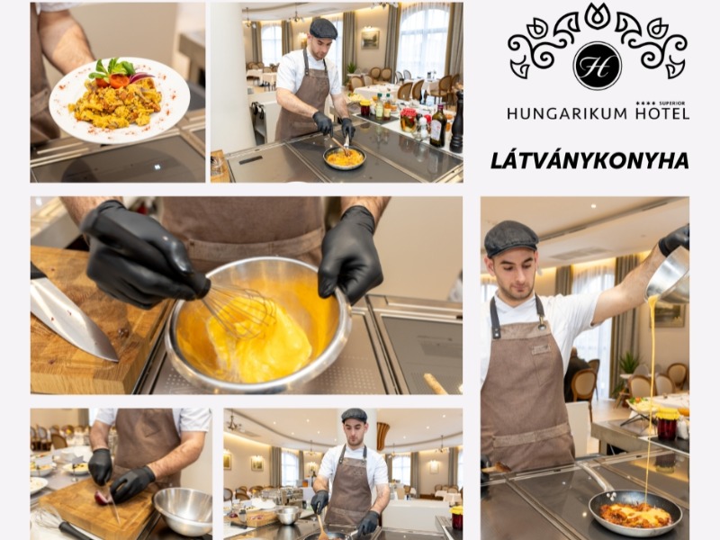 Reggeli látványkonyhával