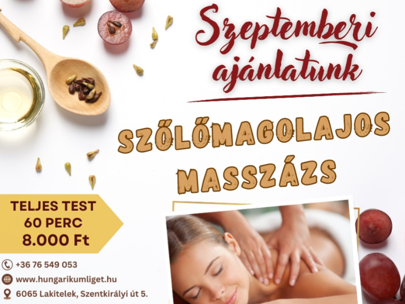 Ligetszépe Gyógyászat - Szeptemberi ajánlat