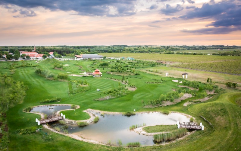 Nimród Footgolf Park madártávlatból