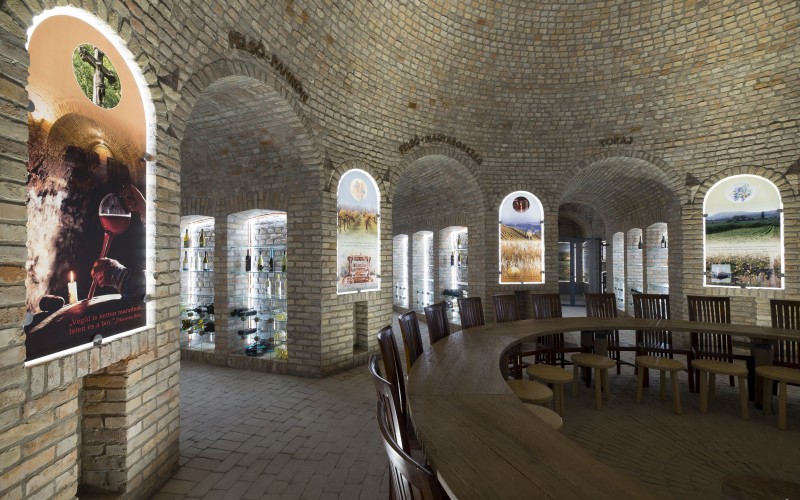 Cathedral of Hungarian Wines from inside 2