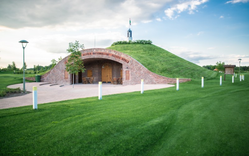 Cathedral of Hungarian Wines from outside