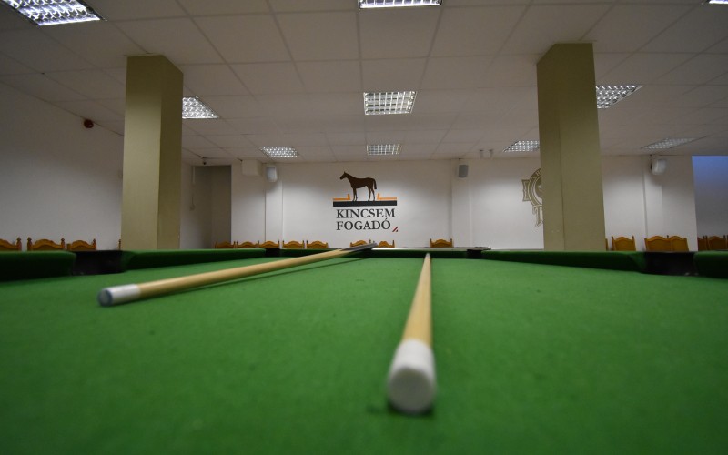 Billiards in the Hotel Club Tisza