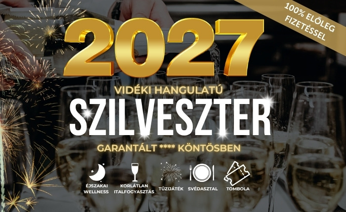 Szilveszteri ajánlat (100% előlegfizetéssel) - TELT HÁZ 