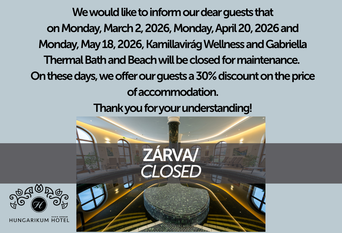 We would like to inform our dear guests 